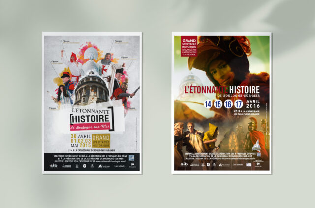 Affiche - Etonnante histoire de Boulogne-sur-Mer