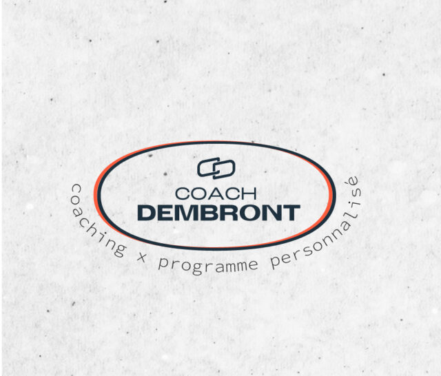identité visuelle et logotype coach sportif